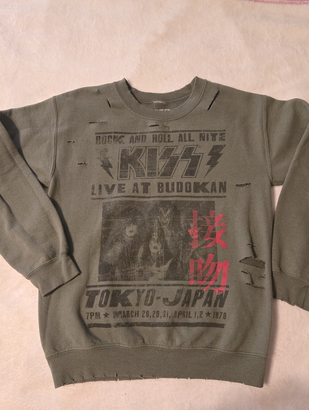 Kiss Concert Crewneck Sweatshirt